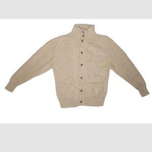 Buyan 100% Camel Hair Button Down Cardigan